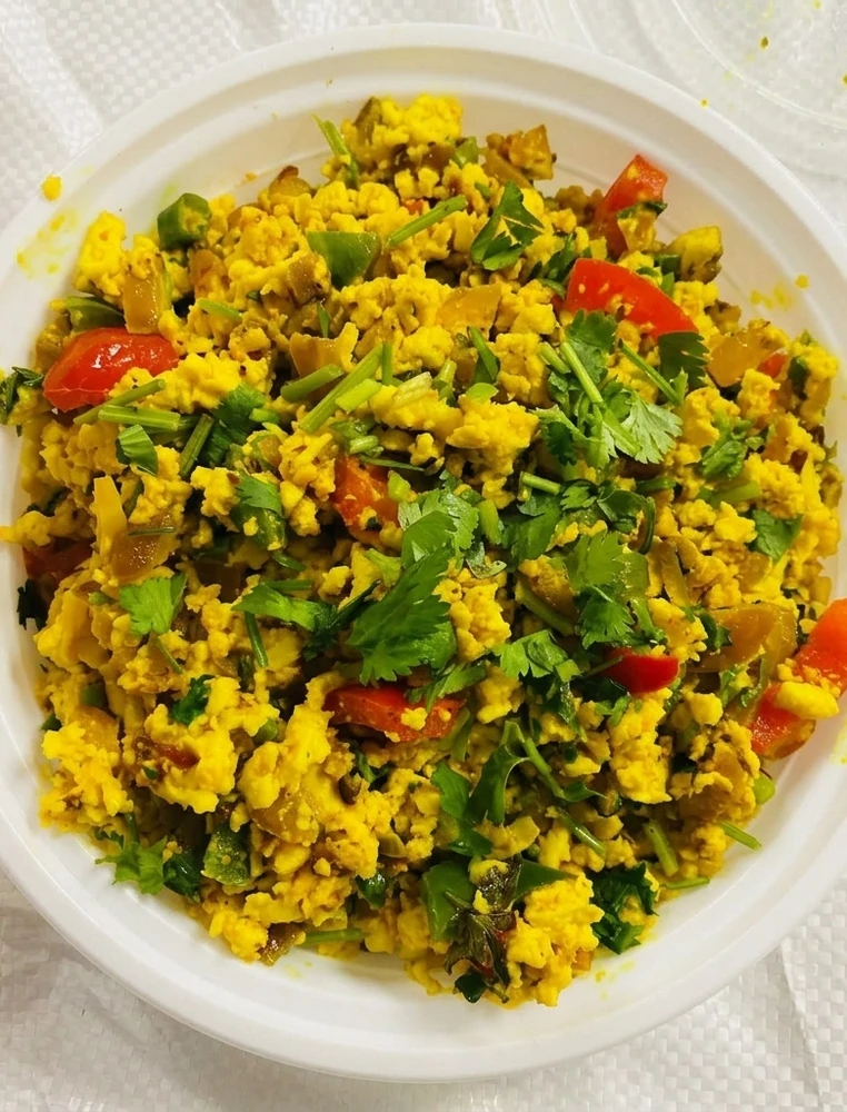 Paneer bhurji at Indian Express on Upper James Street, Hamilton